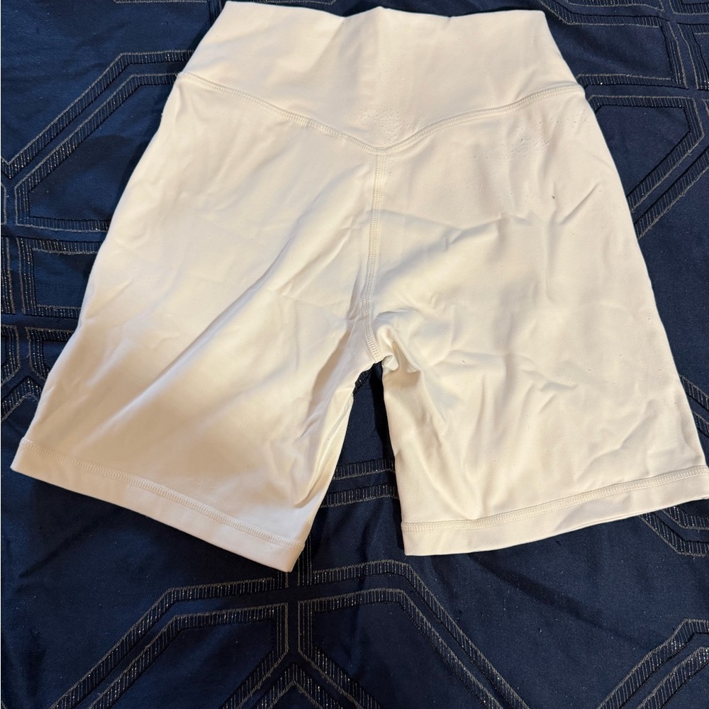 Women's White Shorts